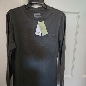 Goodfellow & Co Men's Charcoal Long Sleeve Tee 8 Available